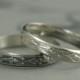 Edwardian Band--Vintage Style Ring--Silver Wedding Band--Silver Wedding Ring--Men's Wedding Band--Women's Wedding Band--Geometric Ring
