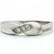 Names Engraved Sterling Silver Promise Ring for Her
