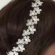Bridal Headband, Lace Flower Headband, Wedding Hair Wrap, Lace Hair Jewelery, Bridesmaid Headpiece, Hairband, Women's Gift, ReddApple