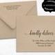 Wedding Envelope Template, Printable Wedding Envelope Template, A7 Envelope Size, WE003
