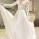 Summer Style Lace Long Sleeve Wedding Dresses 2016 V Neck A Line Lace Wedding Dress Beading Beach Bridal Gowns-in Wedding Dresses From Weddings & Events On Aliexpress.com 