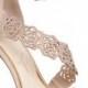 Jessica Simpson Geela Asymetrical Lace Sandals