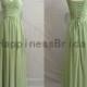 Long mint dress with pleated,sleeveless prom dress,long evening dress,fashion bridesmaid dress,chiffon prom dress,formal evening dress
