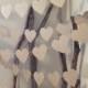 10 Metres Large Natural Shabby Chic Heart Garland - rustic country chic, beach wedding, party decoration, baby shower decoration, photo prop