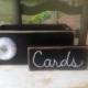 Black and White Wedding Cards Box, Wooden Wedding Cards Holder, Black Wedding Containers