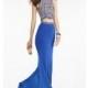 Long Jersey Sleeveless Two Piece Alyce Dress for Prom - Discount Evening Dresses 