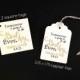 20 Tomorrow is going to be the best day ever, Wedding Rehearsal Dinner Hang Tags, Wedding Favors, Rehearsal Dinner Favors, Wedding Party Fav