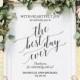 Welcome Wedding Sign, Welcome Wedding Printable, Best Day Ever Sign, Wedding Sign, Wedding Poster, Template, PDF Instant Download 
