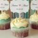 Wedding cupcake toppers, Personalized wedding, Save the dates