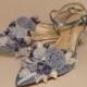 Wedgewood Blue Wedding Shoes Garden Wedding Shoes By AJuneBride