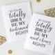 Cute Bridesmaid Proposal, Funny Will You Be My Bridesmaid Cards - Be My Junior Bridesmaid, Maid Of Honor, Flower Girl, Ask Any Role