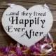 and they lived happily ever after sign, and they lived happily sign,distressed wedding sign, heart shaped wedding sign, flower girl sign.