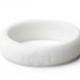 White Silicone Wedding Ring for women - Perfect for Active Ladies, Athletes, Crossfit, working out, WOD - Safe, rubber rings - Wedding Band