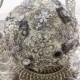Fabulous Shabby & Chic Burlap Brooch Bouquet, Full Price, Ready to Ship
