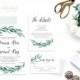 Printable Wedding Invitation Suite / Wedding Invite Set - The Monica Rose Suite