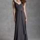 Elegant A-line Off-the-shoulder Ruching Floor-length Chiffon Bridesmaid Dresses - Dressesular.com