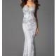 Gorgeous Strapless Lace Floor Length Dress - Brand Prom Dresses