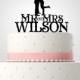 Acrylic Cake Topper,Wedding Cake Topper,Personalized Cake Topper,Western theme