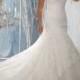 Bling Brides Elegant Mermaid Sweetheart Sleeveless Strapless Lace Wedding Dress Sweetheart neck lace Bridal gown