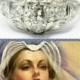 Edwardian Antique Platinum Ring, •83 Ct Old Cut Diamonds, Halo Engagement Ring, Hand made, All Platinum Set, 4•17 Grms, 1901_1910 Val Cert
