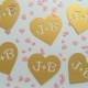 Custom Wedding Confetti Hearts with Bride and Groom Initials. Table Decoration, Bridal Showers, Bachelorette Party, Anniversary, Proposal