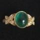 Sale: Estate Emerald and Diamond xoxo Ring