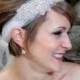 Bridal Headpiece, BONNIE, Great Gatsby Headpiece, Bridal Headpiece, Rhinestone Leaf Headband, Crystal Headpiece,