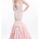 Open Back Beaded Long Mermaid Style Prom Dress by Rachel Allan - Discount Evening Dresses 