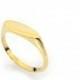 Unique wedding bands for women, personalized ring ,yellow gold wedding ring