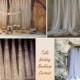 Tulle Backdrop Curtains -Wedding backdrop - Bridal Shower Backdrop - Birthday Backdrop