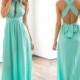 Long dress transformer, infinity dress, boho dress, bridesmaid dress, evening dress, wedding dress, turquoise dress