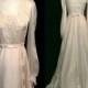 Vintage Wedding Dress Gown, ILGWU, International Ladies Garment Workers Union