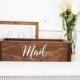 Mail Organizer- Mail Holder- Office Mail Organizer- Rustic Housewarming Gifts- Farmhouse Style- Newlywed Gifts- Rustic Bridal Shower Gifts