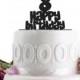Birthday Cake Topper - Number Cake Topper -  Monogram Cake Topper -  Cake Decor -Personalized Cake Decor