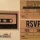 RSVP & Song Request Mix Tape, Simple Kraft Paper