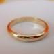 2.5mm Wedding Band Ring 14k Gold Filled