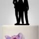 gay Wedding Cake topper with,samesex wedding cake topper, unique toppe