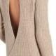 Open Back Wool & Cashmere Turtleneck Sweater