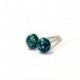 Opal Stud earrings, Emerald green opal stud earrings, Post earrings with opal stone, Everyday earrings,Christmas gift,Gift
