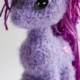 Plush unicorn toy crochet unicorn doll unicorn toy stuffed unicorn girlfriend gift purple unicorn crochet amigurumi unicorn stuffed toys