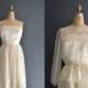 SALE - SALE 70s lace dress / 1970s wedding dress