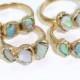 Opal Engagement Ring, Alternative Engagement Ring, Raw opal Ring, Opal, Ring For Her, Wedding Ring, Opal Ring, Raw Stone Ring, Crystal Ring.