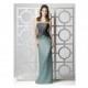 Dessy Collection 2849 Floor Length Strapless Satin Lace Bridesmaid Dress - Crazy Sale Bridal Dresses