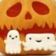 Cute Ghosts/Primitive Ghost Halloween/Miniature GHOST, desk accessories/halloween décor/scary ghost/ ghost sculpture/Halloween ornament