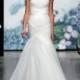 Luxus Seide weiß Trompete aus-die-Schulter Herbst Brautkleid 2012 - Festliche Kleider 