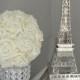 Eiffel Tower Centerpiece. Parisians Theme Decor. Paris Wedding Decor. French inspired centerpiece. Pick Your Color.