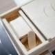 Wedding Photo Keepsake Box, Compartment Usb, Engraved Personalized Memory Box, Photographer accessories, Packaging Cards