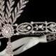 Great Gatsby Wedding Headpiece With Rhinestones And Pearls