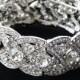 Bridal Bracelet, Shiny Crystal Bracelet, Clear Rhinestone Bracelet, Swarovski Wedding Bracelet, Bridal Jewelry, Wedding Accessories