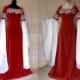 Wedding dress Elf dress "RED ROSE" Elf LOTR Arwen